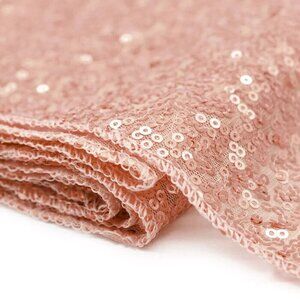 5/Pc Wedding Sequin Table Runner 12x72in Glitz Party Banquet Decoration